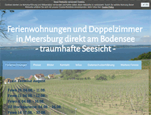 Tablet Screenshot of meersburg-ferienwohnungen.com